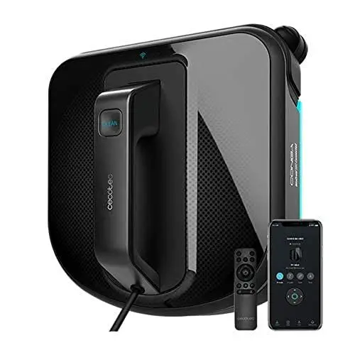Produktbild: Cecotec Fensterputzroboter Conga WinDroid 980 Connected. App, Vibrierender Mopp, 5 Reinigungsmodi, Syst. Sicherheit,intelligente Navigation (WinDroid 980 Connected)