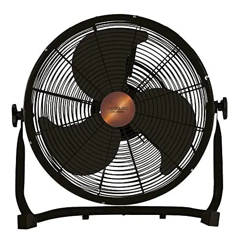 Produktbild: Cecotec Industrieller Ventilator EnergySilence 3000 Pro, 90W, 3 Flügel, 40cm Durchmesser, Kupfermotor, 3 Geschwindigkeiten, Metallfinish, Elegantes Design, Maximale Sicherheit, Stabiler Standfuß