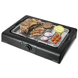 Produktbild: Cecotec PerfectSteak 4200 Way Elektrischer Grill. Tischgrill, Grillrost aus Edelstahl, Höhenverstellbar in 3 Stufen, Fettauffangschale, Verstellbare Temperatur, 2400 W.