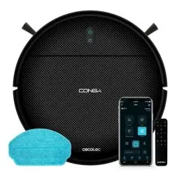 Produktbild: Cecotec Roboter-Staubsauger Conga 999 Origin Genesis. Technologie Random, 1000 Pa, 2 Seitenbürsten, Autonomie 120 Minuten, 6 Programme, Steuerung mit APP und Fernbedienung