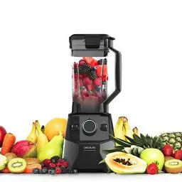 Produktbild: Cecotec Standmixer Power Black Titanium 2000 Pro, 2000 W- Leistung, 8 Mix-Klingen, schwarz Titan-Beschichtung, 3 Programme, quadratischer Krug, BPA-frei