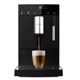 Produktbild: Cecotec Superautomatische Kompakt-Kaffeemaschine mit Dampferzeuger Cremmaet Compact Steam, 1350 W, 19 Bar, Thermoblock-System, 150 g Bohnenbehälter mit Mahlwerk und 1,1 L Wassertank