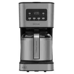 Produktbild: Cecotec Tropfkaffeemaschine Coffee 66 Drop & Thermo Time, 950 W, 1,2 L, 10 Tassen, LCD-Display, 24-Stunden-Timer, Tropf-Stopp-System, Überhitzungsschutz, 6 Schalter