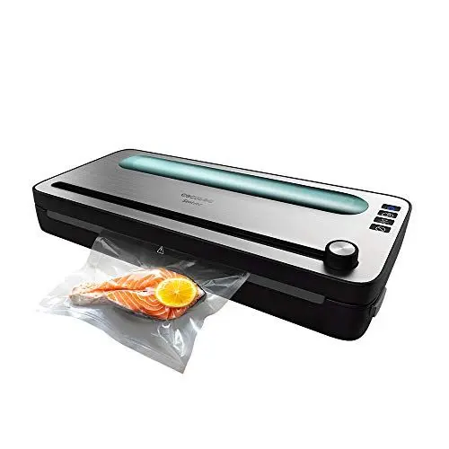 Produktbild: Cecotec Vakuum-Verpacker FoodCare Seal VAc 600 Easy, 10-Sek., 60 kPa Vakuum-Druck.