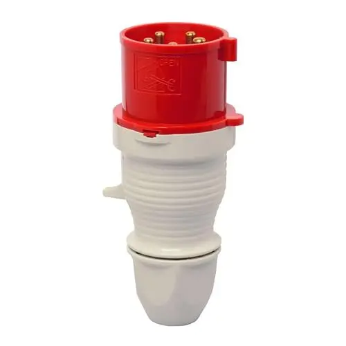 Produktbild: CEE-Stecker 5P 16A IP44 400V/RT 6H Schraubl.Kl