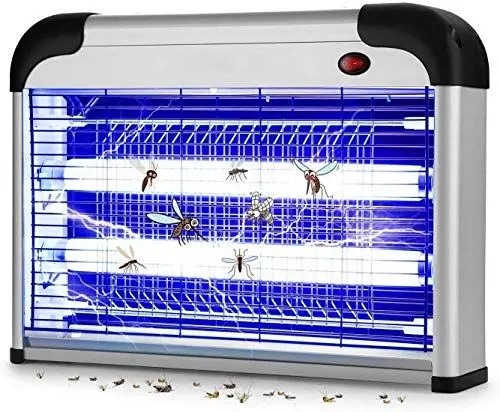 Produktbild: Cefrank Insektenvernichter Elektrisch, Moskito-Killer mit UV-Licht, Fliegenkiller Leistungsstarke 2800V Grid 20W Lampen für Wohn- und Gewerbezwecke