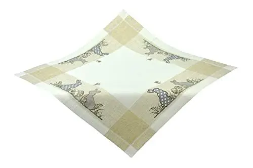 Produktbild: cekatex Tischdecke Ostern Mitteldecke 85x85 cm eckig