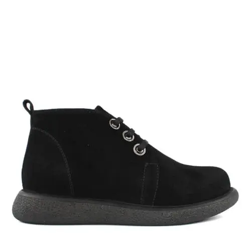 Produktbild: Celal Gültekin 687-21910 Schwarze Wildlederstiefel