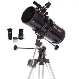 Produktbild: Celestron 21049 PowerSeeker 127EQ Spiegelteleskop, Schwarz