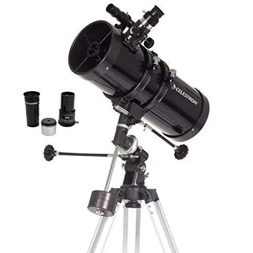 Produktbild: Celestron 21049 PowerSeeker 127EQ Spiegelteleskop, Schwarz