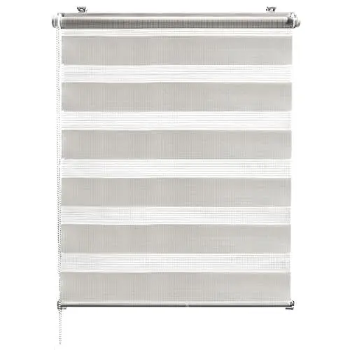 Produktbild: CelinaSun Rollo für Fenster ohne Bohren 90 x 220 cm grau Doppelrollo klemmfix Fensterrollo innen Klemmrollo Jalousie