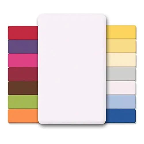 Produktbild: CelinaTex Jersey Spannbettlaken Lucina für Kids 60x120-70x140cm Schnee weiß 100% Baumwolle gekämmt superweich Spannbettbezug, Leintuch, Bettlaken, elastisch, Strech, Oeko-Tex