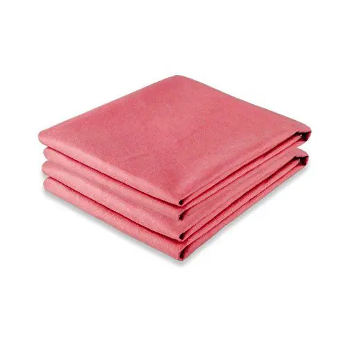Produktbild: CelinaTex Largo Reise-Handtuch Doppelpack 40 x 80 cm rot Polyester Badetuch für Sport Training Fitness Outdoor