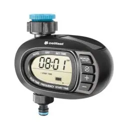 Produktbild: Cellfast Solar-Bewässerungssteuerung Ergo™ übersichtliches Display, Lithium-Batterie, Solarbetrieb, intuitive Bewässerungsprogrammierung, G3/4
