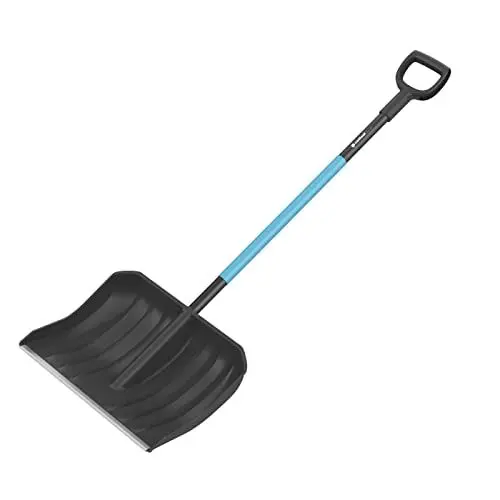 Produktbild: Cellfast cellPRO Schneeschaufel, Schwarz/Blau, 40 x 49 x 140 cm