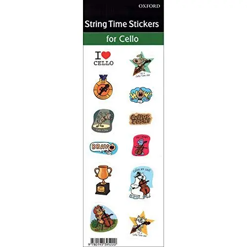 Produktbild: Cello Time Stickers: Cello Time