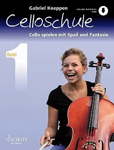 Produktbild: Celloschule: Cello spielen mit Spaß und Fantasie. Band 1. Violoncello. Lehrbuch. (Celloschule, Band 1)