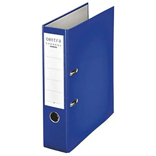 Produktbild: Centra Standard-Ordner, Breit, 8 cm Rückenbreite, Graupappe, Blau, 230132