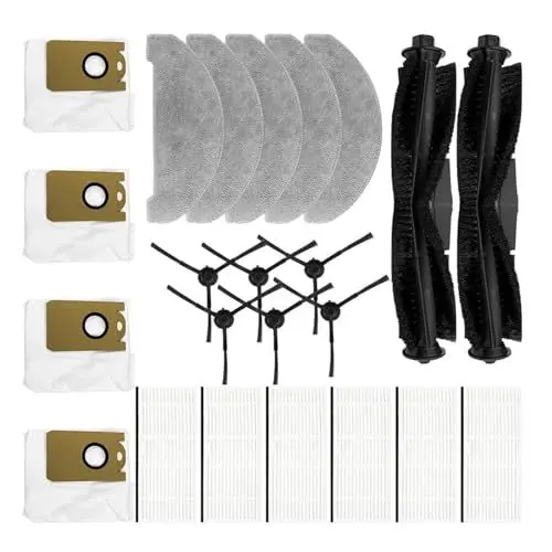 Produktbild: CEPAIXN Kehrmaschinen-Zubehörsätze. Kompatibel mit Honiture Q6 Pro. Kompatibel mit Laresar L6 Pro. Kompatibel mit AIRROBO T10+. Kompatibel mit Neabot NoMo N2. Teile for Roboterstaubsauger(2800 mAh)