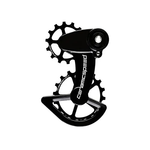 Produktbild: CeramicSpeed Unisex-Adult Getriebe Ospwx mit Pulegge Karbon, 11 Gänge, Schwarz Sram Force1/Rival1 Erwachsene, Mehrfarbig, Einheitsgröße