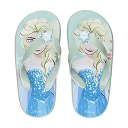 Produktbild: CERDÁ LIFE'S LITTLE MOMENTS Badeschuhe für Kinder Frozen Gefrorene Flip-Flops, Blau mit ELSA, 32 EU