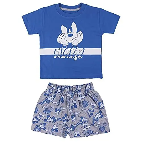 Produktbild: CERDÁ LIFE'S LITTLE MOMENTS Jungen Pijama Brilla en la Oscuridad Niño de Licencia Oficial Mickey Mouse Kind im Dunkeln leuchten Pyjamas-Offizielle Disney-Lizenz, Azul, 5 años (5er Pack)