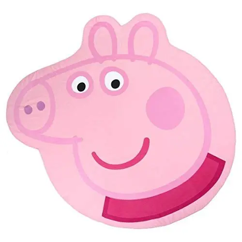 Produktbild: Cerdá Toalla Playa Infantil Con Forma de Peppa Pig, Rosa, Diámetro 130 cm