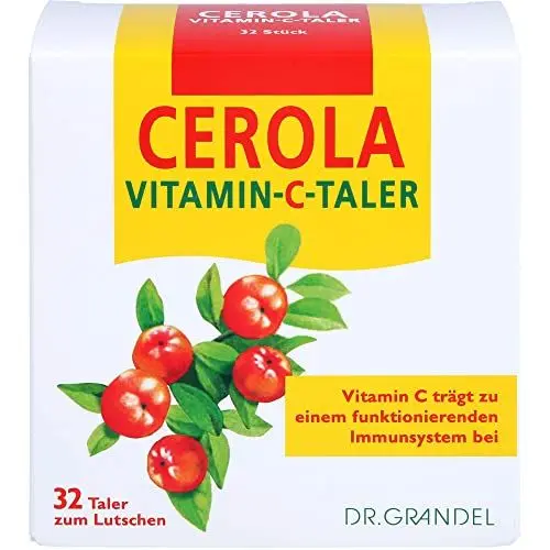 Produktbild: Cerola Vitamin C Taler, 32 St