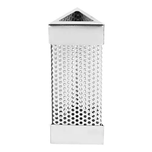 Produktbild: cersalt BBQ Smoker, 6-Zoll-Edelstahl-Räucherbox, tragbares Räucherrohr, für tragbare Grills, Holzkohle, Gas, elektrisch(#1)