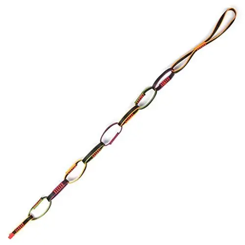 Produktbild: cersalt Klettern Daisy Rope, Sling Daisy Chain Seil 140 cm / 55,11 Zoll Länge Nylon Kletterausrüstung Daisy Rope zur Locherkundung für Arbeiten in großer Höhe