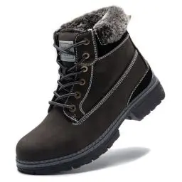 Produktbild: Cestfini Winterschuhe Damen Boots Warm Gefütterte Wanderstiefel Wasserdicht Trekking-Schuhe Outdoor Wanderschuhe Winterboots Schneestiefel RTW19-DE-BLACK-38