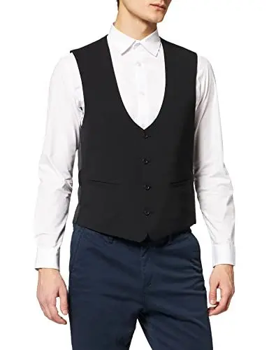 Produktbild: CG CLUB of GENTS Herren Anzugweste CG Arvin, 57-0008/90 (Schwarz), Gr. 90
