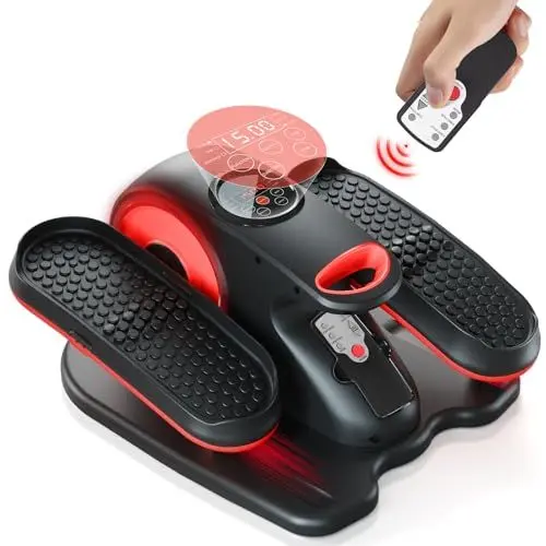 Produktbild: ChaCool Mini Ellipsentrainer für Zuhause, Elektrischer Crosstrainer mit Fernbedienung,Display Adjustable Speed Stepper für Zuhause Büro Teenager Senioren