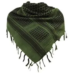 Produktbild: Chalier Fashion Shemagh Palästinenser Tuch 100% Baumwolle Militär Tactical Desert Schal Arabischer Wüsten Schals Unisex Halstuch Kopftuch Herrn und Damen MEHRWEG