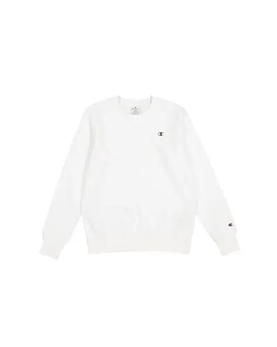 Produktbild: Champion Damen Legacy Basics W-Light Powerblend Fleece Crewneck Sweatshirt, Weiß, S