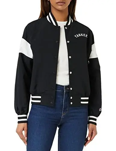 Produktbild: Champion Damen Rochester 1919 Mlb Bomber Jacke, Schwarz, S