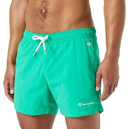 Produktbild: Champion Eco Future Pacific Sand Recycled Nylon Bermuda Shorts, Grün, XXS für Herren SS23
