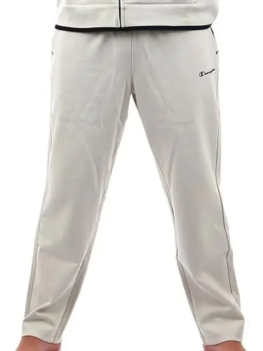 Produktbild: Champion Herren Legacy American Tech-Script Logo Stretch Poly Cotton Interlock Trainingshose, Grigio Argento, M