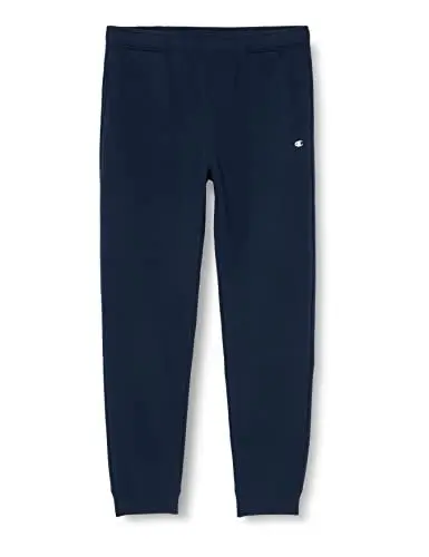 Produktbild: Champion Herren Legacy Authentic Pants Powerblend Fleece C-Logo Rib Cuff Trainingshose, Marineblau, XS