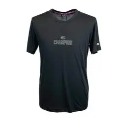 Produktbild: Champion Herren Legacy Modern Basket at The Gym-Micromesh S/S Crewneck T-Shirt, Schwarz, Medium