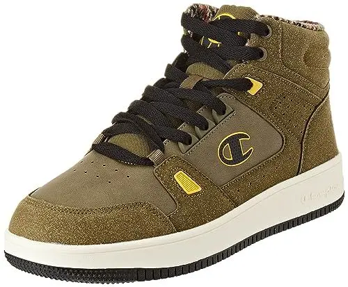 Produktbild: Champion Herren Rebound Mid Winterized Sneakers, Grün Gelb Gs521, 43 EU