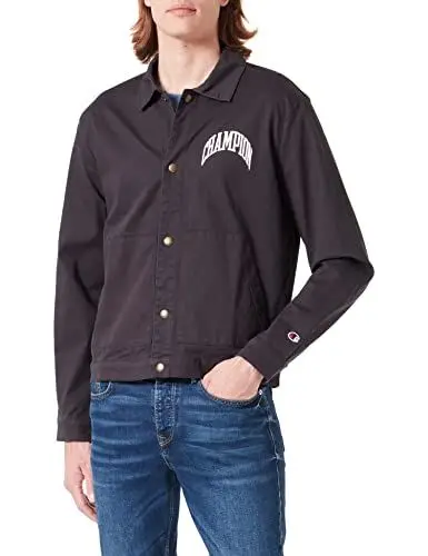 Produktbild: Champion Herren Rochester 1919 City Exporer Coach Jacke, Dunkelgrau (CHR), S