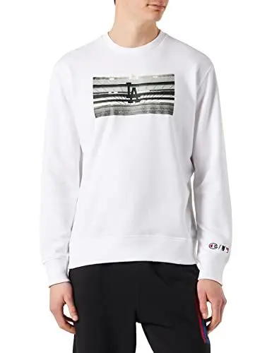 Produktbild: Champion Herren Rochester 1919 MLB Crewneck Sweatshirt, Weiß, M