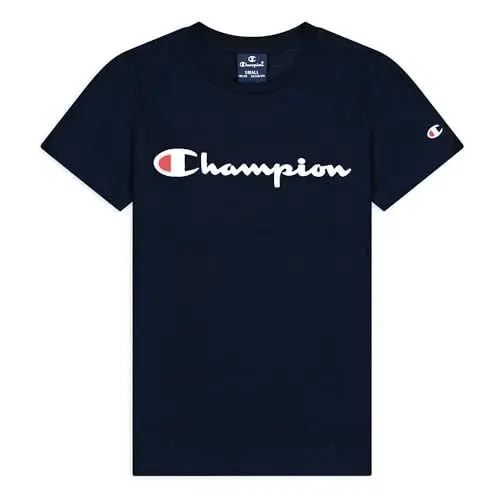 Produktbild: Champion Jungen Legacy American Classics B-S-s Crewneck T-Shirt, Marineblau, 9-10 Jahre