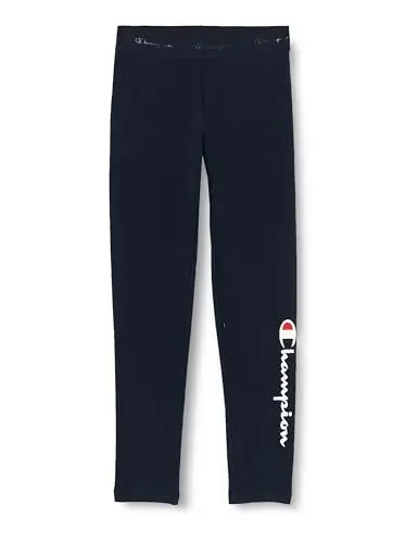 Produktbild: Champion Mädchen und Mädchen Legacy American Classics G-Big Logo Light-Stretch Fleece Leggings, Blu Marino, 3-4 Jahre