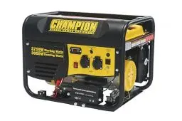 Produktbild: Champion Power Equipment mobiles Stromaggregat Benzin (3500 Watt, Notstromaggregat, Generator Laufzeit 12 Stunden / 50% Last, Stromerzeuger, elektr. Startknopf) CPG4000E1-EU