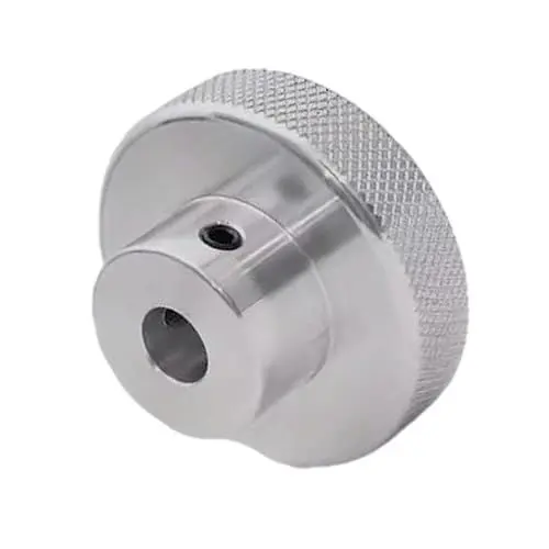 Produktbild: CHANCS Aluminiumlegierung Mini Handrad Handrad 80mm OD 20mm Bohrung Drehen Griffe für Drehbank/Fräse