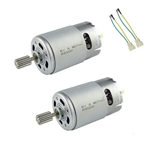 Produktbild: CHANCS Antriebsmotor 550 12V DC 10000RPM Elektroauto Teile 2PCS