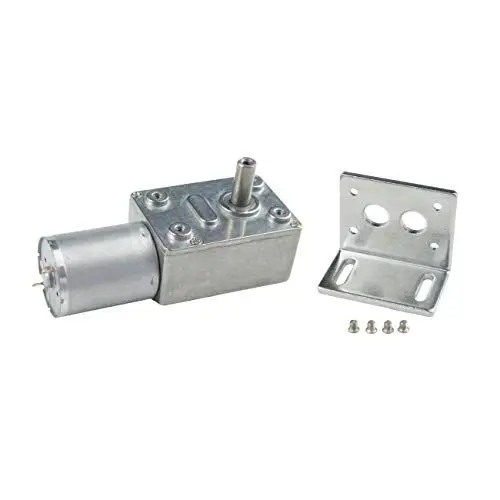 Produktbild: CHANCS Reducer Elektromotor 370WG 12V DC 30RPM Schneckengetriebemotor mit Fester Motorschraube für DIY-Teile