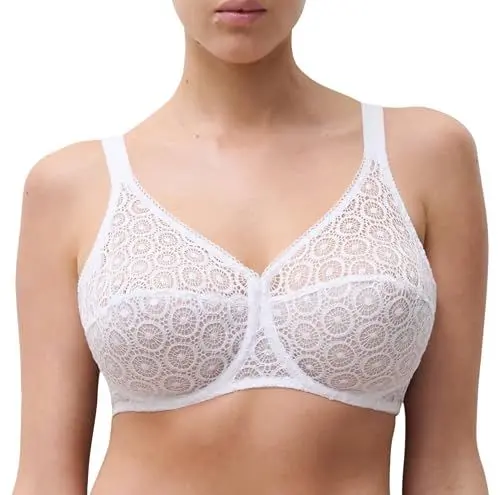 Produktbild: Chantelle Damen Fete Co Sg Arma. Tres Enveloppant BH Mit Voller Abdeckung, Weiß, 70D EU